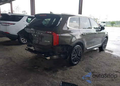 2020 Kia Telluride Sx z USA, uszkodzony, nr VIN 5XYP54HC0LG045105